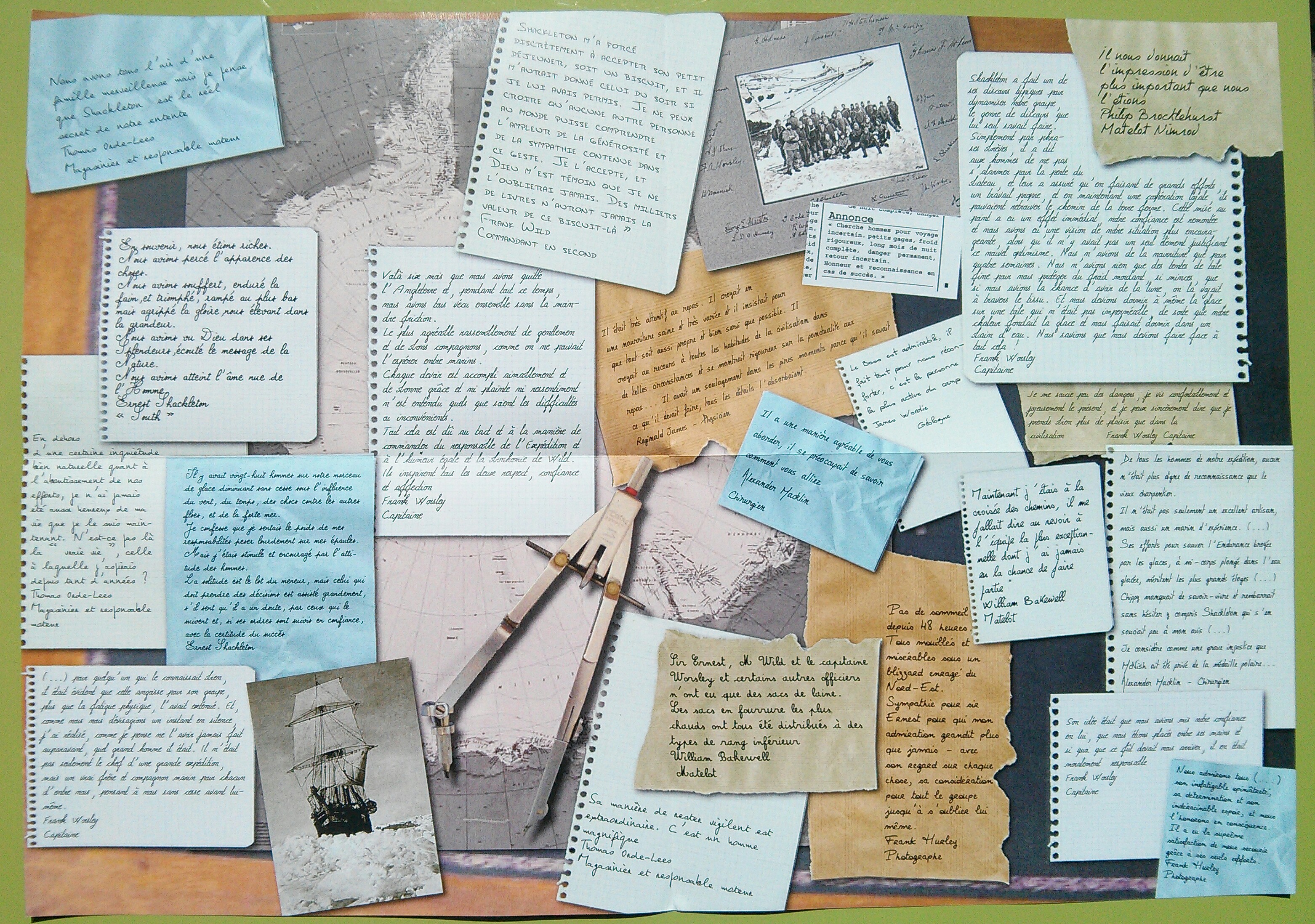 shackleton citations