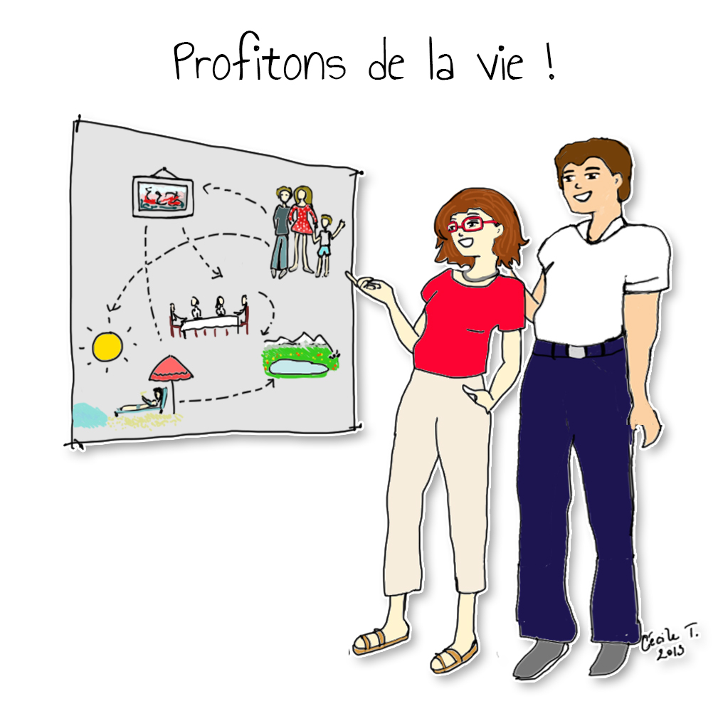 projet de vie - profiter de la vie