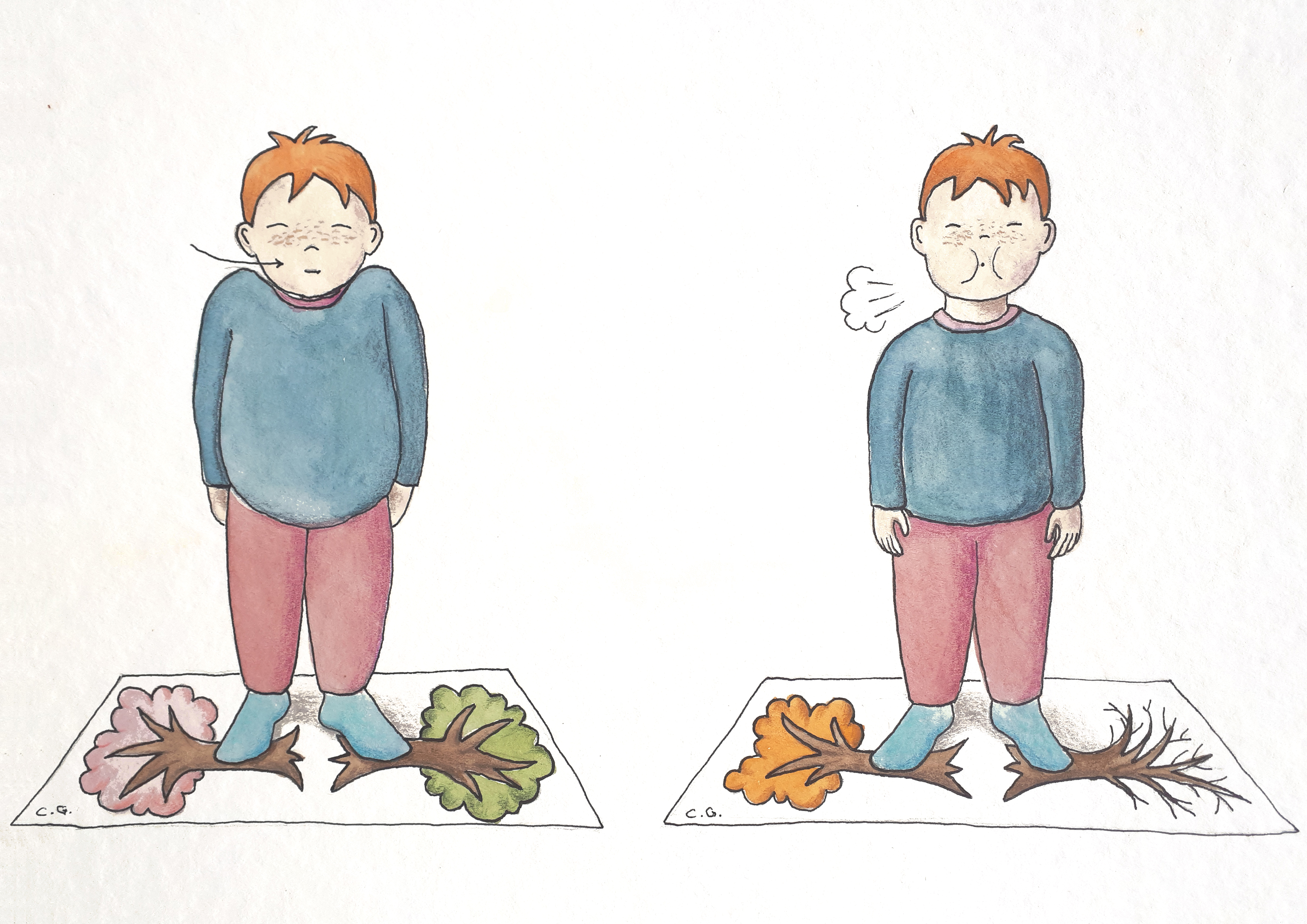 sophrologie enfants saisons