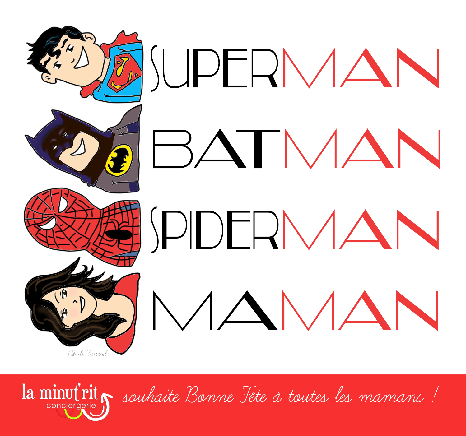 fete des meres superwoman