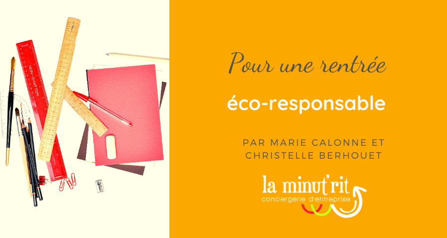 Pour une rentrée éco-responsable