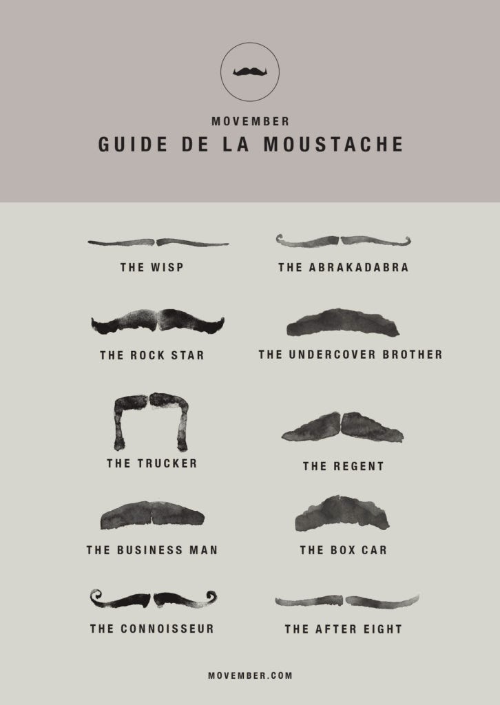 movember guide de la moustache