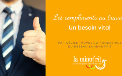 Les compliments au travail